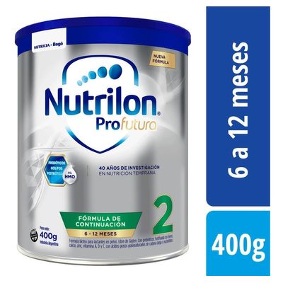 NUTRILON NUTRILON FORMULA LÁCTEA INFANTIL PROFUTURA 2 EN POLVO LATA X 400GR